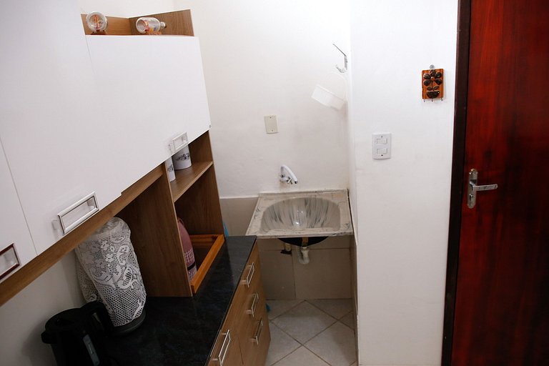 Cozy studio in Pedreira with air conditioning and Wi-Fi