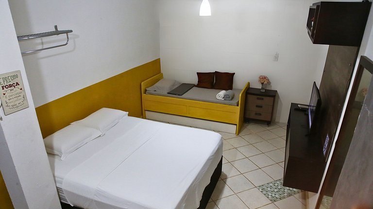 Espaço Aconchegante na Pedreira - Ar e WiFi 600MB