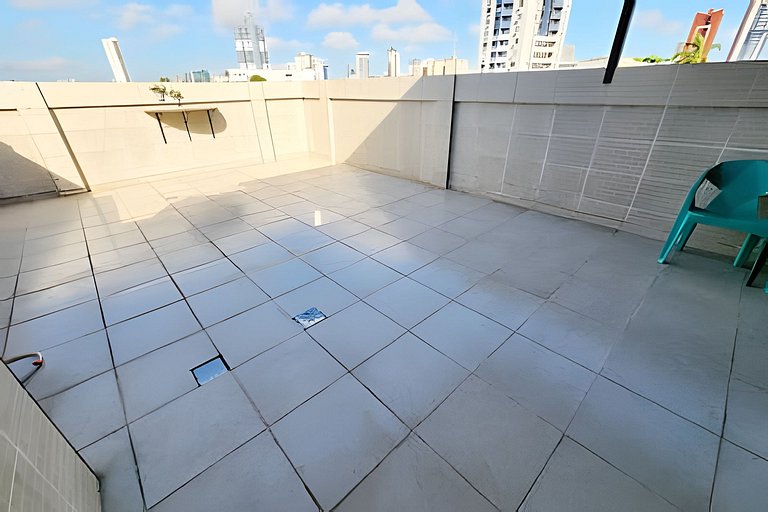 Apto Charmoso com Terraço Livre