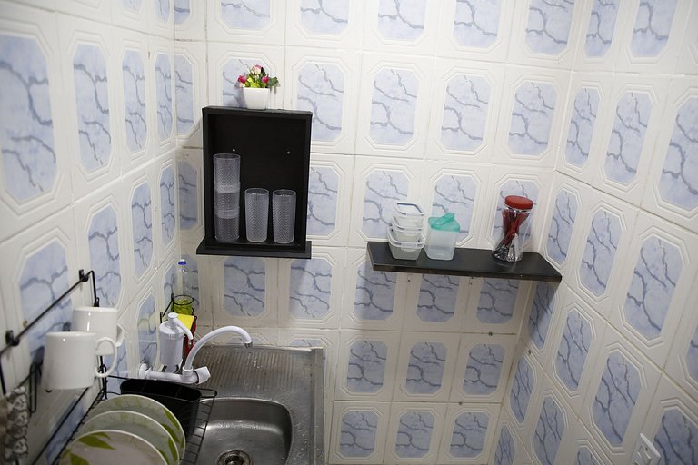 Estúdio mobiliado pronto para morar. Ideal para profissionai
